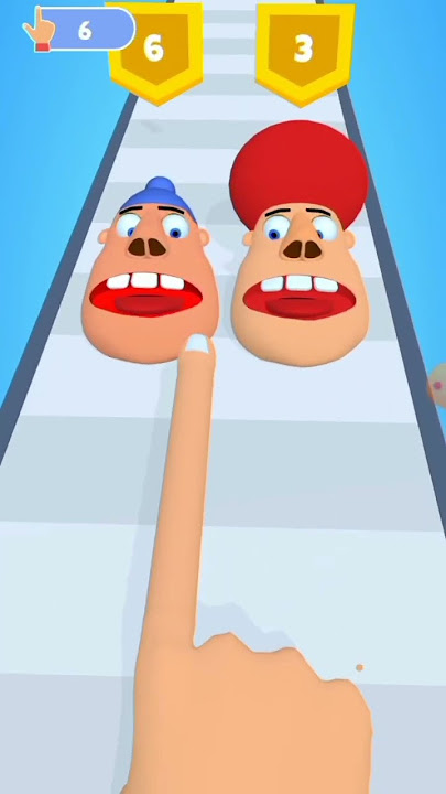 finger running Google ka ka video