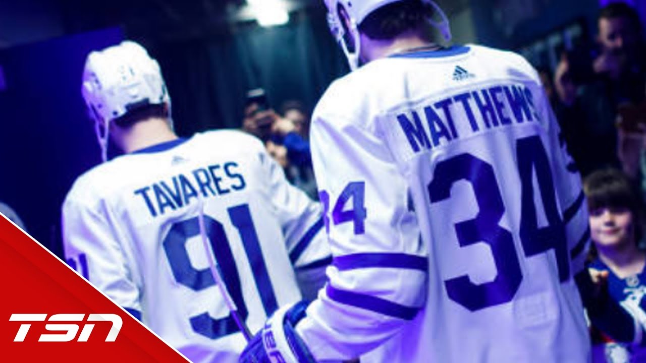 Toronto Maple Leafs' John Tavares participates in morning skate ...