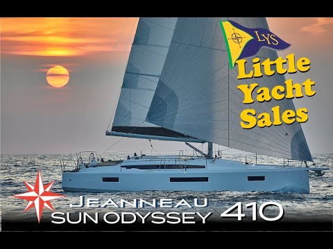 ⁣[BOAT TOUR] - 2025 Jeanneau Sun Odessey 410 - Little Yacht Sales