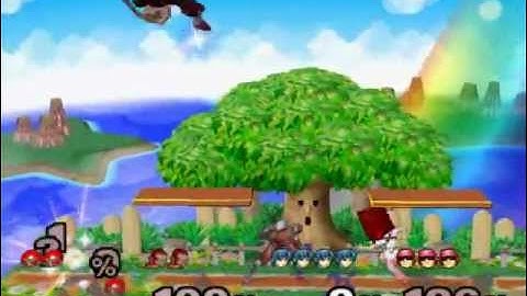 Marth vs. 3 lv9 CPUs [TAS]