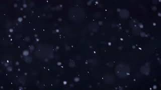 Soft Snow Particles on Midnight Blue Loop | 8 Minutes | HD 1080p Background screenshot 3