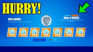 HOW TO GET FREE 300x V BUCKS EVERYTIME IN FORTNITE CHAPTER 2 SEASON 2 PS4/XBOX/PC VBUCKS GLITCH 2020