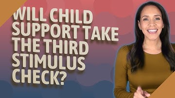 Will child support take the third stimulus check?