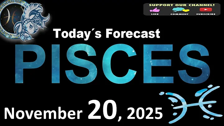 Daily Horoscope PISCES November 20, 2025