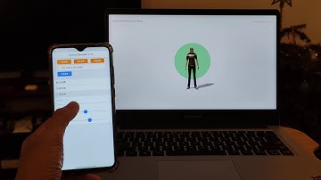 3D simulation of human character - motion control via websocket