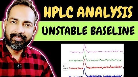 HPLC unstable baseline problems | HPLC troubleshooting | voice of kayani
