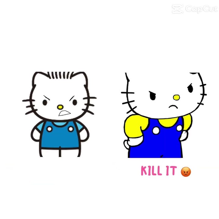 THERES A SPIDER DRAMA WITH HELLO KITTY AND DEAR DANIEL