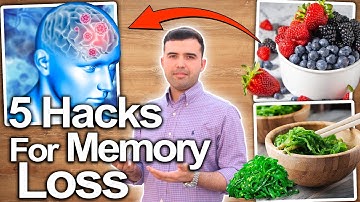5 HACKS TO IMPROVE MEMORY - How to Improve and Reverse Memory Loss , Alzheimers, Dementia, and More