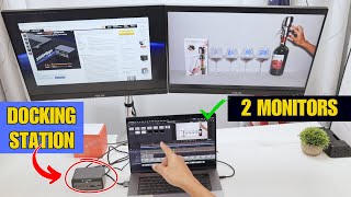 Macbook M2 Pro and Max Dual Monitor Setup - TobenOne UDS038M