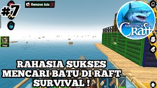 Serunya Bertahan Hidup di Raft Multiplayer: Misi Mencari Batu - Gameplay Survival Terbaru! #7 screenshot 4