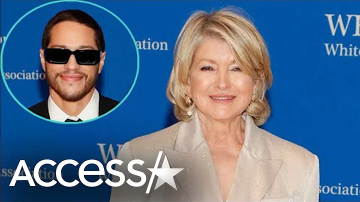 Martha Stewart Has BEST REACTION To Pete Davidson ...