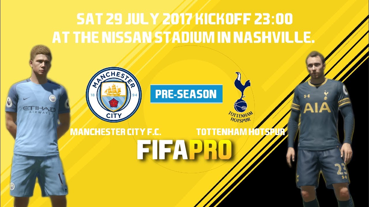 Manchester City F.C. vs Tottenham Hotspur full match prediction