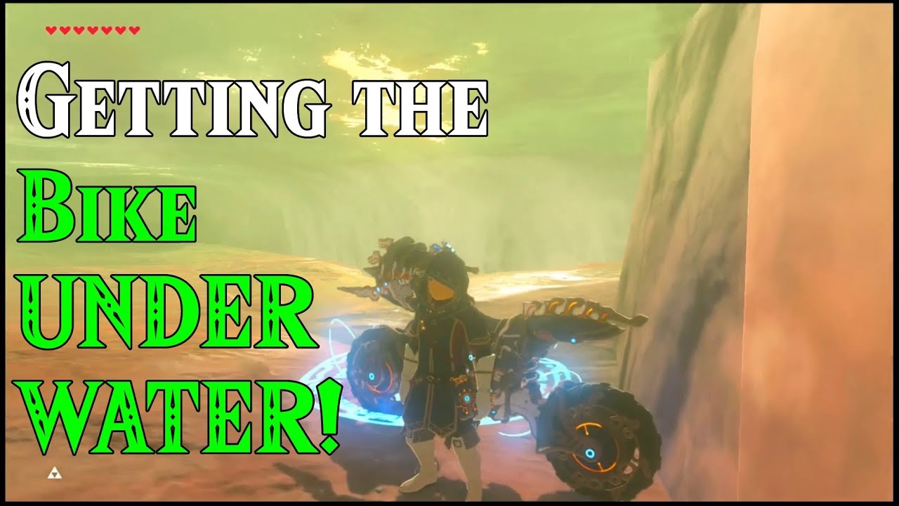 Driving Link S Motorcycle Master Cycle Zero In Zelda Breath Of