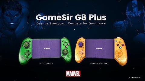 GameSir G8 Plus Bluetooth Mobile Controller - Hulk and Thanos Limited Editions | Trailer