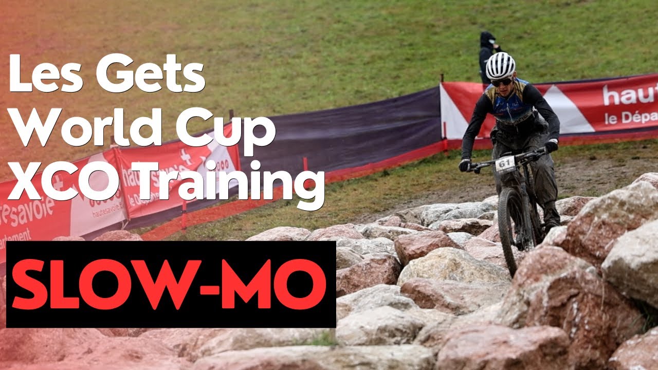 Les Gets Training Slow-Mo UCI MTB World Cup Round 7 2025
