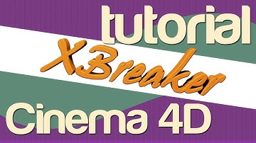 C4D  | (Xbreaker) Crear Intro en  Cinema 4D By BG