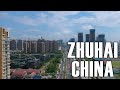 Zhuhai China, Drone video