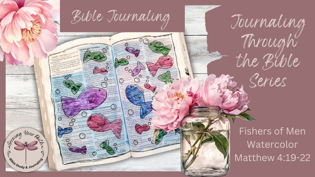 Fishers Of Men Bible Journaling With Watercolor Journaling Through fishers-of-men-bible-journaling-with-watercolor-journaling-through