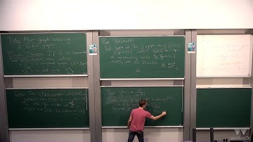 Lower bounds on chromatic number, perfect graphs. MA252, University of Warwick, Week 6, Lecture 3