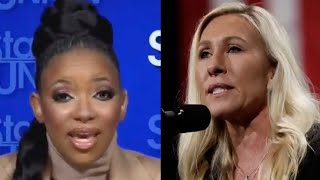 Download Lagu Jasmine Crockett drops BOMB on Marjorie Taylor Greene amid resignation MP3