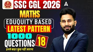 SSC CGL Maths Practice Set | SSC CGL Maths 2026 | SSC CGL Maths Classes By Pushpendra Sir