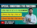 Special Conditions for Functions One Shot 🧠🎯🔥 | IIT JEE Main and Advanced | Maths Secrets