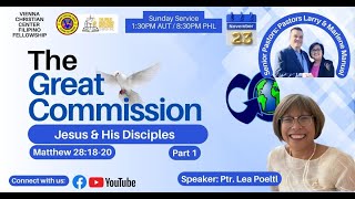 Download Lagu THE GREAT COMMISSION PART I (NOV 23 2025) MP3