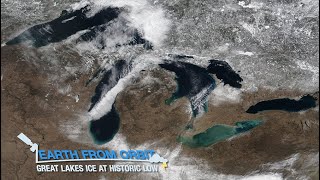 Great Lakes Ice at Historic Low