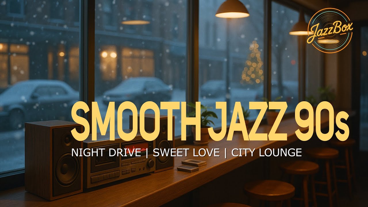 Smooth Jazz 90s – Night Drive • Sweet Love • City Lounge (Sax & Rhodes) for Relax, Study, Sleep