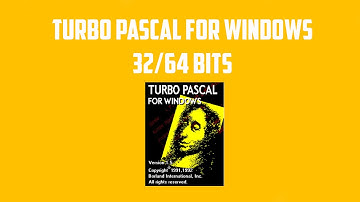 How to download TURBO PASCAL for Windows TPW  32 or 64 bits | 100% Works 2020