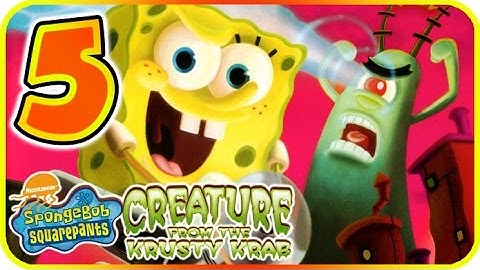 SpongeBob SquarePants: Creature from the Krusty Krab Walkthrough Part 5 (PS2, GCN, Wii) Level 3