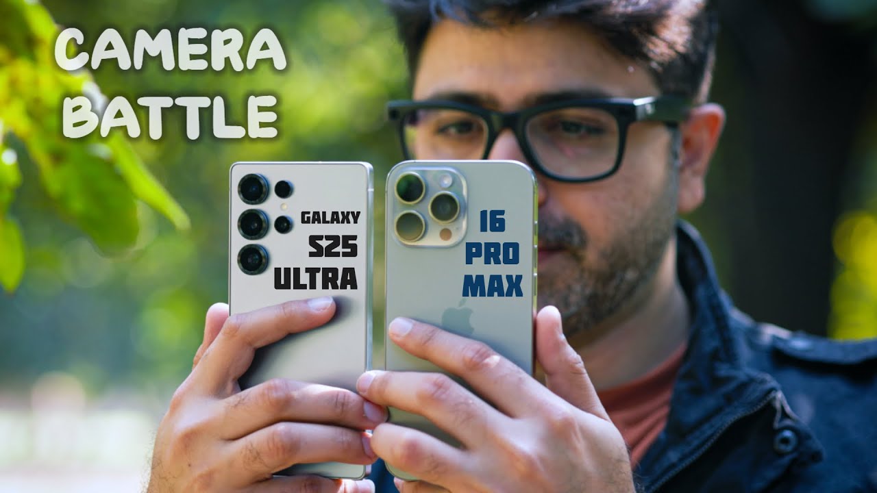 Samsung Galaxy S25 Ultra vs iPhone 16 Pro Max CAMERA COMPARISON - YouTube