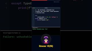 💡Stop writing dict comprehension until you know which data type collapses your O(1) #python