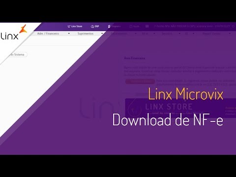 Linx Microvix  - Download de NF-e