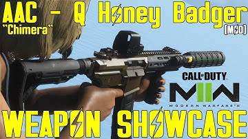 Fallout 4: AAC - Q Honey Badger - Modern Warfare 2022 - Weapon Mod Showcase