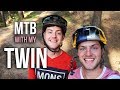 CRAZY MTB RIDING WITH MY TWIN!!