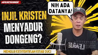 Injil Kristen NYONTEK Dongeng? #kristologi #Injil #dakwah #mualah #debatlintasagama