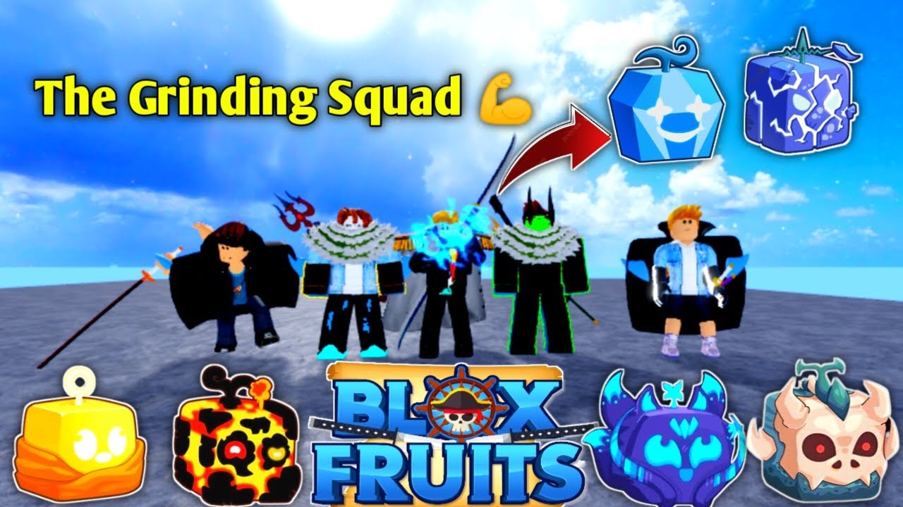 Blox Fruit Grinding Squad: Unite for Epic Loot and Levels!" - YouTube