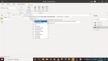 Summarize vs Summarize Columns in Power BI