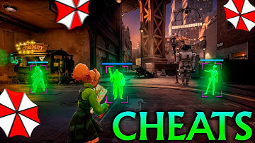 Paige with cheats crushed everyone with perfect aim! Umbrella Deadlock