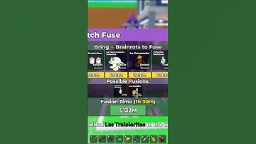 BRAINROT from Witch Fuse Machine!😨 #stealabrainrot #roblox