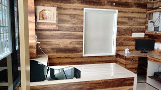 Office Furniture Design Ideas For Small Space || 10×11 Office Interior Design By Woodwork Zone
