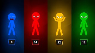 Torneo dei MIGLIORI MINIGIOCHI di Stickman | Stickman Party 1 2 3 4 giocatori 2026 Gameplay screenshot 3