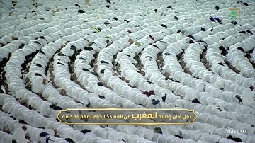 سورة التغابن 14-18 و سورة النازعات 42-46 - صلاة المغرب - للشيخ بدر التركي - 22-1-2025