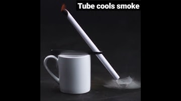Tube cools smoke | Creating a pouring effect | Mesmerizing Science Experiments