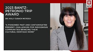 2023 Bantz-Petronio Translating Research Into Practice (TRIP) Faculty Award Research Video