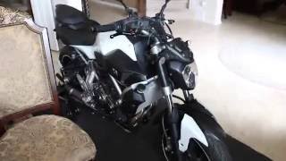 How to Remove Front Fender (Yamaha Fz-07 Rebuild Part 1)