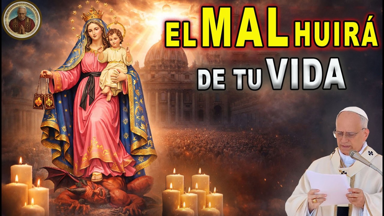 El Mal Huirá de tu Vida | reza ya el Rosario Oculto de la Virgen María que el Demonio Teme