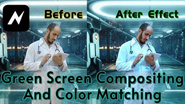Green Screen Compositing Tutorial: Color Matching using blender Node video edit