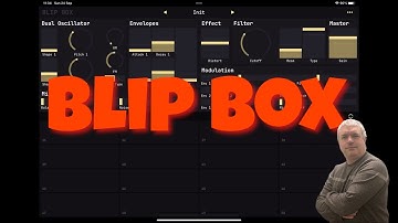 iOS - Sketch Audio Blip Box - Tutorial and Demo